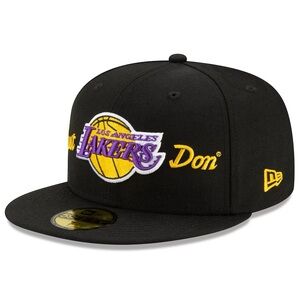 Los Angeles Lakers Just Don Fitted Hat size 7 3/4
